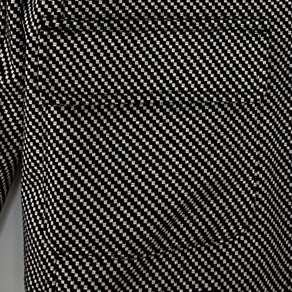 Max Studio Knit Textured Zip Up Jacket - Picture 3 of 6